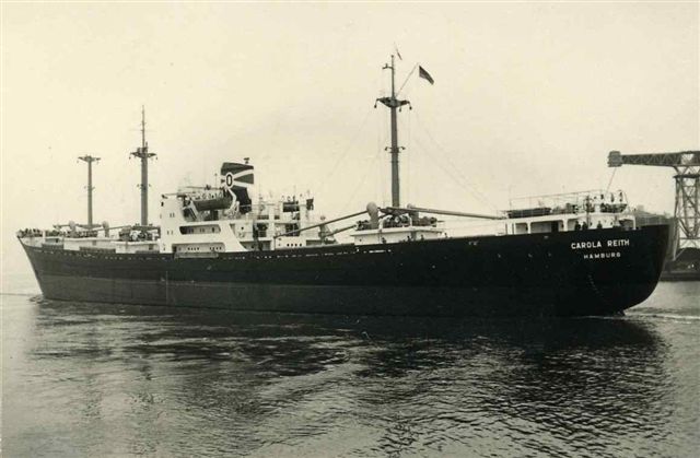 MS CAROLA REITH 1957
Quelle: Werftarchiv Nordseewerke Emden